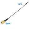 Pigtail MHF4 female SMA plug 0.81mm 20cm