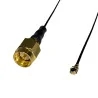 Pigtail MHF4 female SMA plug RF0.81 plug 30cm