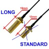 Pigtail MHF4 - SMA zásuvka RF0,81 5cm DLOUHÁ