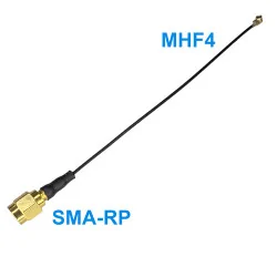 Pigtail MHF4 female plug SMA-RP plug 0.81mm 20cm