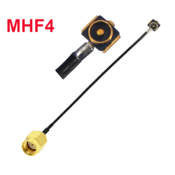 Pigtail MHF4 male PCB - RP SMA plug 30cm