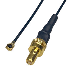 Pigtail MHF4 - SMB plug RF0.81 10cm