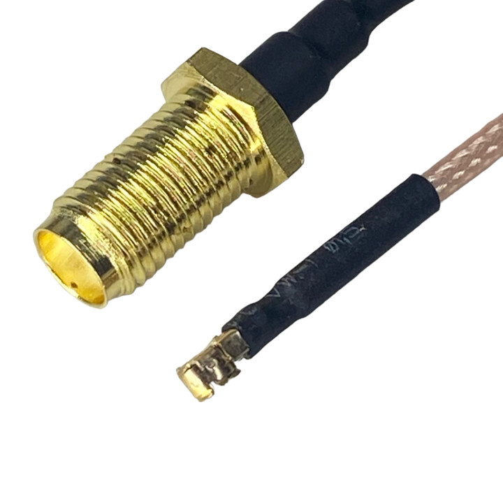 Pigtail MHF®-SW23 male / SMA female RG178 20cm