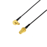 Pigtail MMCX plug - SMA-RP socket RF1.37 10cm