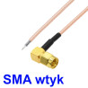 Pigtail SMA plug ANGLE 10cm RG178