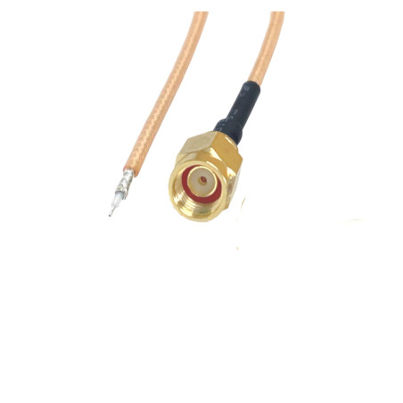 Pigtail SMA RP plug 20cm RG178 - FOR SOLDERING