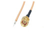 Pigtail SMA RP plug 20cm RG178 - FOR SOLDERING