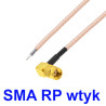 Pigtail SMA RP plug ANGLE 10cm RG178
