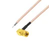Pigtail SMA RP plug ANGLED 15cm RG178 FOR SOLDERING