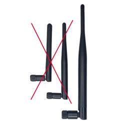 Antena WiFi 2.4GHz 6dBi DOOKÓLNA SMA-RP