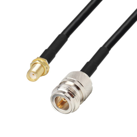 Kabel antenowy N - gn / SMA - gn LMR240 2m