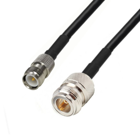 Antenna cable N - gn / RP TNC - gn LMR240 1m
