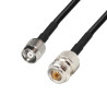 Antenna cable N - gn / RP TNC - tue LMR240 2m
