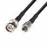 Antenna cable BNC plug / FME plug H155 1m