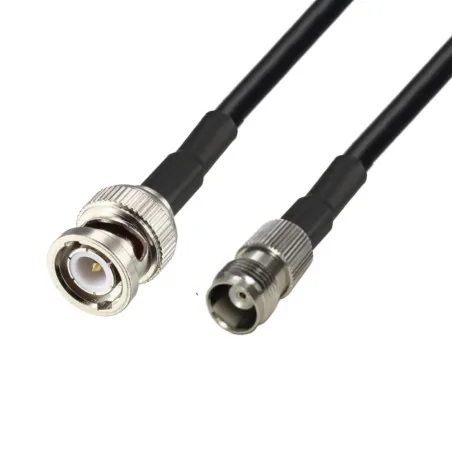 Antenna cable BNC plug / TNC socket H155 5m