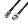 Antenna cable BNC plug / TNC RP socket H155 2m