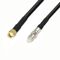 Antenna cable FME socket / SMA plug H155 1m