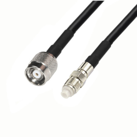 Antenna cable FME socket / RPTNC plug H155 20m