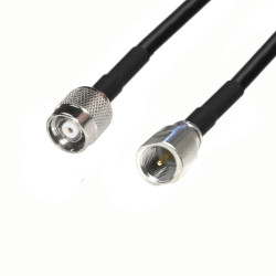 Antenna cable FME plug / RP TNC plug H155 1m
