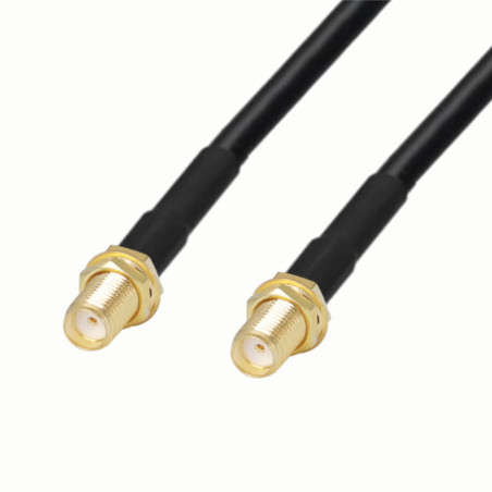 Anténní kabel SMA zásuvka / SMA zásuvka H155 1m