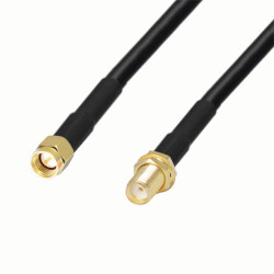 Cablu antenă SMA mufă / SMA mufă H155 1m