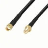 Kabel antenowy SMA wtyk / SMA-RP gniazdo H155 1m