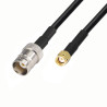 Anténní kabel BNC zásuvka / SMA RP zástrčka RF5 4m