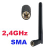 Antenă WiFi 2.4GHz 3dBi mufa SMA omnidirecțională