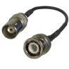 Pigtail BNC socket / BNC plug 20cm