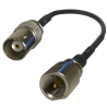 Pigtail BNC socket / FME plug RG174 2m