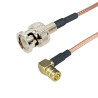 Pigtail BNC plug / SMB socket RG316 1m V2