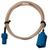 Pigtail FAKRA plug / FAKRA socket RG316 5m