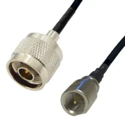 Plug coadă FME / mufă N 20cm