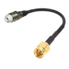 Pigtail FME socket / SMA plug 2m