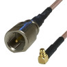 Pigtail MMCX - FME plug RG316 20cm