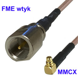 Pigtail MMCX wtyk - FME wtyk RG316 20cm