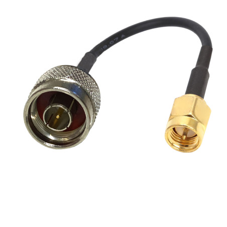 Pigtail N plug / SMA plug 2m