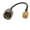 Pigtail N plug / SMA-RP plug 1m