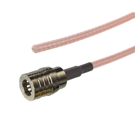 Pigtail QMA plug cable 50cm RG316