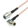 Pigtail QMA plug ANGLE / QMA plug RG316 50cm