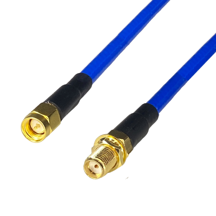 Pigtail  SMA gniazdo/ SMA wtyk RG142 20cm 