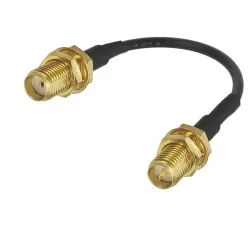 Pigtail SMA gniazdo / SMA-RP gniazdo RG174 - 1m