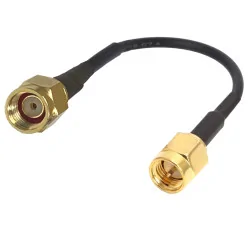 Pigtail SMA zástrčka / SMA-RP zástrčka RG174 - 1m