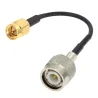 Plug coadă SMA / mufă TNC RG174 1m