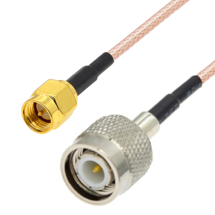Pigtail SMA wtyk / TNC wtyk RG316 1m