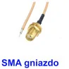 Pigtail SMA gniazdo 15cm RG178