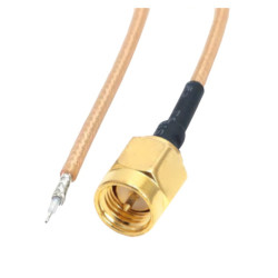 Pigtail SMA soldering plug RG316 1m