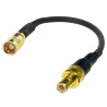 Pigtail SMB socket / SMB plug RG174 20cm