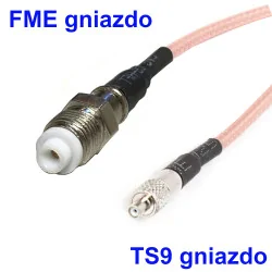 Pigtail TS9 socket / FME socket 15cm RG316