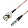 Accelerometer cable LEMO 00 / BNC plug 2m V2